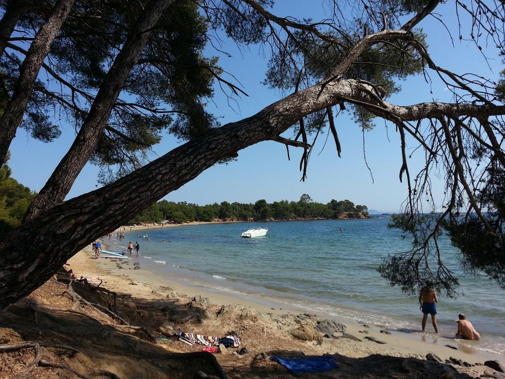 Bel Appart Style Vintage Vue Mer La Londe-les-Maures Bagian luar foto